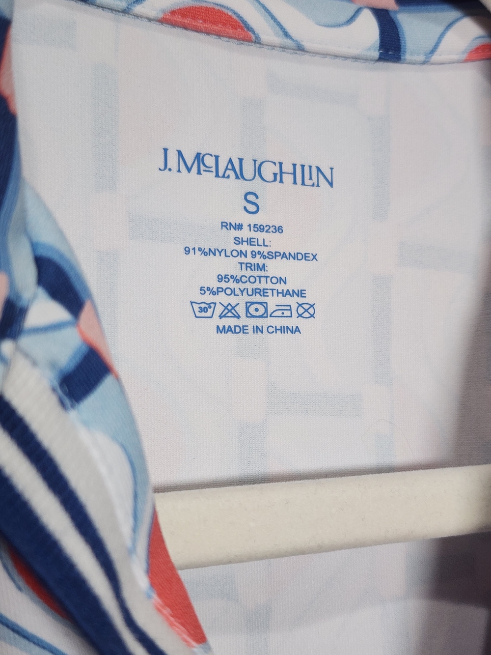 J Mclaughlin Merlin Dress Sleeveless Polo Tennis Pickle Ball Dress Ruffle Hem - Picture 3 of 8